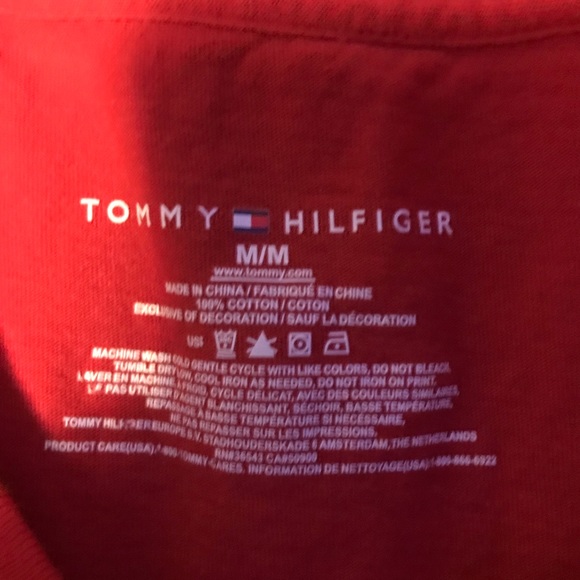 Tommy Hilfliger v neck t shirt - Picture 4 of 4